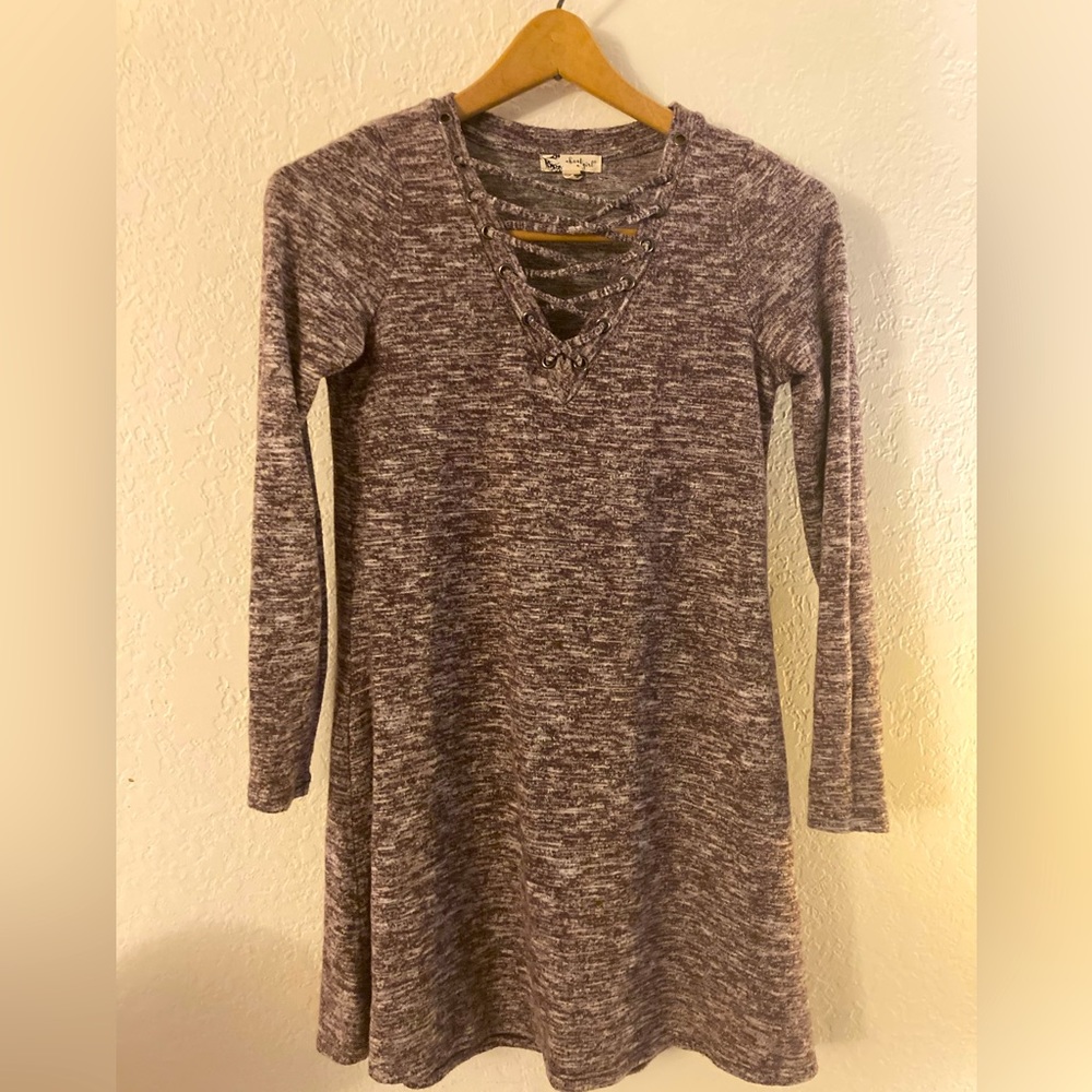 XS About a Girl purple tunic/dress